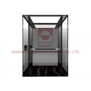 Outdoor Passenger Elevator Lift Luxury Villa Marble Steel PVC Stainless Monarch House Graphic