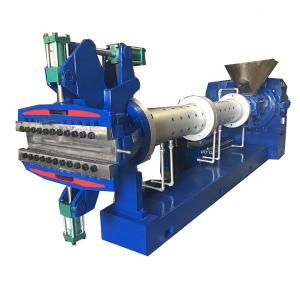 Cold Feed Pin Barrel Rubber Extruder Machine with 12000 KG Weight and 110 kW Power