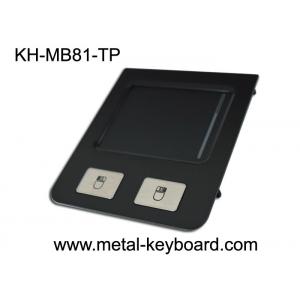 2 Keys Industrial Pointing Device Panel Mount Black Stainless Steel Touchpad Durable