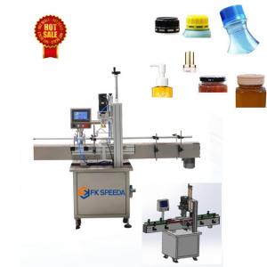 50L Desktop Automatic Screw Capping Machine for Glass Plastic Bottle Cap Sealing