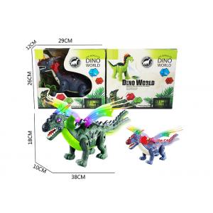 Educational Walking Dinosaur T - Rex Children's Play Toys W / Flapping Wings Sound Lights