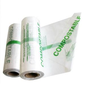 China PE Plastic Type PLA PBAT Compostable Cornstarch Dry Cleaning Poly Food Packaging Bags supplier