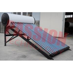 China Professional Heat Pipe Solar Water Heater With 20 Tubes Aluminum Reflector Frame supplier