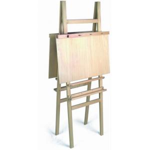 Cuntomized Color Two Sided Artist Painting Easel Stand For Kids 71cm Width