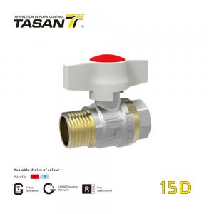 CE Plumbing Systems 1.5 Inch Brass Ball Valve ISO 228 Threaded