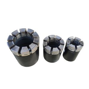 China diamond core bit NQ HQ PQ impregnated diamond bits, wireline core barrels, surface drilling tools, mineral exploration wholesale
