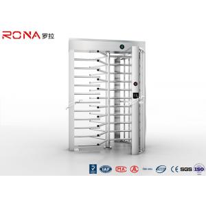 High Security Stainless Steel Turnstiles Access Control Gate Standard RS485 Input Signal