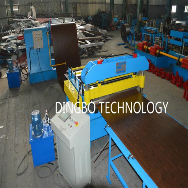 10 Tons Cut To Length Line Adjustable Width Galvanized Steel