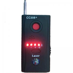 China Radio frequency signal detector cc308 camera scans GSM alarm GPS detector 1mhz-6.5ghz adjustable sensitivity supplier