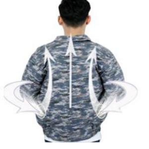 China Regular Fan Cooled Jacket Electric Cooling Jacket Long Sleeve supplier