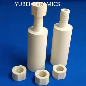 Wear Resistance Alumina Ceramic Tubes 2400MPa High Hardness For Seals And Industrial