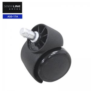 China 0.5kg Load Office Chair Wheel Replacement Nylon 50mm 5 Wheels Office Chair Pulley supplier