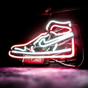 China 14  x 8.5   Neon Jordan Sneaker Signage Shoe Glass Acrlic  Neon Sign supplier