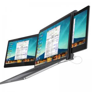 China 230cd/m2 1920*1080P 11.9 Inch Laptop Extension Triple Screen HDMI supplier