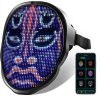 China Programmable Bluetooth LED Mask For Costume Cosplay Party Masquerade on sale