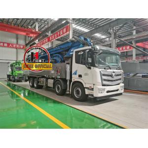 JIUHE 58m Truck Mounted Concrete Pump HB58K Concrete Pump Eequipment Concrete Boom Truck Cement Pump Truck