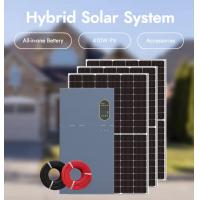 China Complete Solar Generator Kit 5Kw Off/On Grid Solar Power System Solar Hybrid Inverter Complete Set on sale