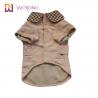 Embroider Windbreaker Poly Suede Dog Coat Customized for Autumn / Winter