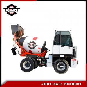 BST -1500 Cement Mixing Truck / Self Loading Mixer Truck With One Year Warranty
