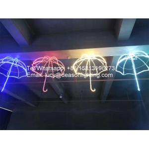 China Hanging christmas decorations light street motif led umbrella supplier