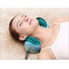 Home and Car Head Neck Massaging Pillow with Heating , Blue Color