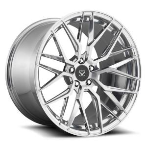 China Ally Rims  22 Gloss Black Customized Alloy Rims For Ferrari 458  / 21inch 2-PC Forged Rims supplier