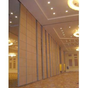 China Multi Color Fabric Surface Office Partition Wall With Sliding Aluminium Door supplier