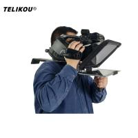 China Mini Teleprompter Teleprompter Mini And Lightweight Collapsible Journalist Studio on sale