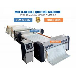 3D Mattress Quilting Machine , Single Head Needle Chain Stitch Sewing Machine Computerized