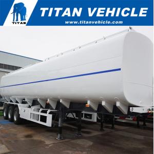 50000 Liters Liquid Gasoline Fuel Diesel Tank Truck Trailer for Sale | TITAN VEHICLE