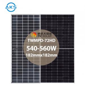 555W 560W TW Solar Panel 540W 545W 550W Dual Glass Solar Panels 144 Half Cells