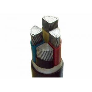 China U-1000V 4 Core Aluminum Power Cable OEM CU / XLPE / PVC For Wiring Electrical supplier