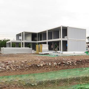 China 20ft 40ft 2 Bedroom Prefabricated Homes Customized Removable Shipping Villa supplier