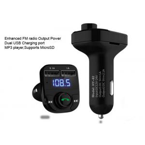 China Wireless Car Radio Transmitter Combined Bluetooth Dual Usb For Mobile Device supplier