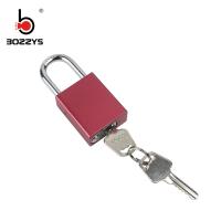 China Red Aluminium Padlock Steel Shackle Material 33MM Length Corrosion Resistant on sale