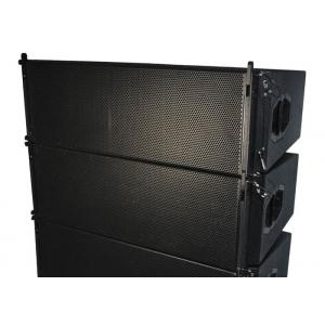 China Black Compact Line Array Speakers Large Format 3 - Way Line Array Loudspeaker supplier