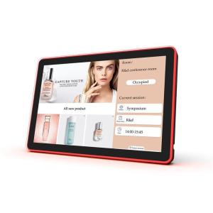 China 10.1Inch RK3288 NFC POE Wall Mounted Touch Screen Conference Tablet With LED Light Bar wholesale