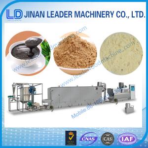 Nutrition Powder Processing Line baby rice powder machine CE