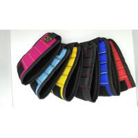 China Customized Strong Wrist Magnet For Screws , Colorful Magnetic Wrist Belt on sale