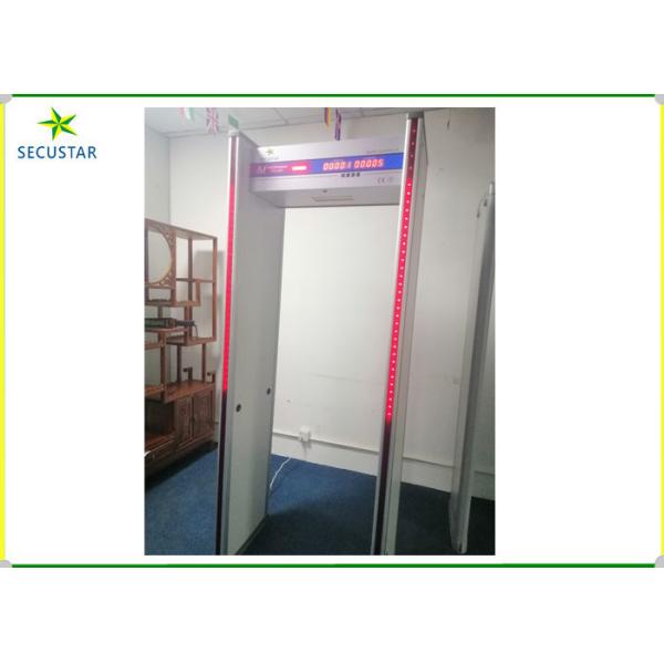 Сигнал тревоги приведенный металлоискателем отсчета 6 безопасностью дверной рамы зон Вартерпрооф ИП55