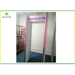 Сигнал тревоги приведенный металлоискателем отсчета 6 безопасностью дверной рамы зон Вартерпрооф ИП55