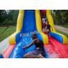 China Giant eye-catching 15' Backyard Inflatable Water Slide Wet or Dry with PVC Tarpaulin material wholesale