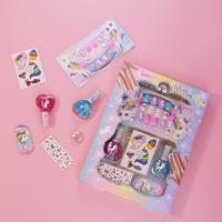 China Eco Friendly Beautiful DIY Nail Art Kit Toy For Kids User Friendly on sale