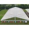 Stable 20m Width Clear PVC Tent , High Security Waterproof Event Tents For