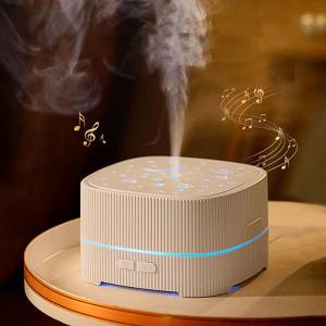 HOMEFISH Bluetooth Music LED Light Essential Oil Diffusers Aroma Diffuser Humidifier 500ML