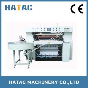 China ATM Paper Roll Slitter and Packing Machinery,Lottery Roll Slitter Rewinder,Thermal Paper Roll Making Machine supplier