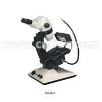 China 65x - 450x Zoom Ratio1/7  Binocular Jewelry Microscope optical-fiber illumination A24.0402 on sale