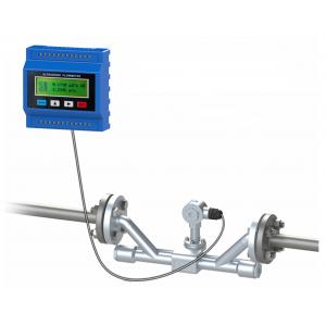 China Ip68 Ultrasonic Liquid Flow Meter Transit Time With Clamp On Transducer Dn50-700 supplier