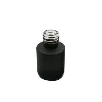 15ML BLACK COLOR EMPTY UV GEL NAIL POLISH GLASS JARS GLASS COSMETIC BOTTLES
