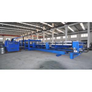 China 6m Length Discontinuous PU Sandwich Panel Production Line With 600mm - 1250mm Feeding Width supplier